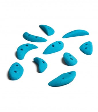 Set of 10 Crimp holds for Bouldering Training
