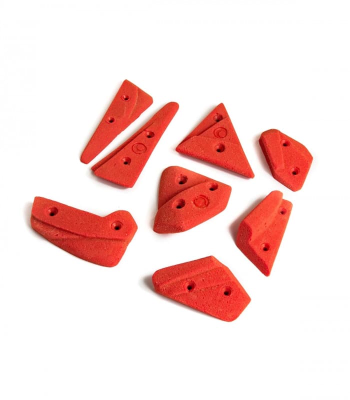 Set of 8 crimp holds Arrow XS