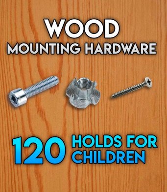Pack of mounting hardware for the Set of 120 beginner holds