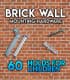 Mounting Hardware for 60 Beginner Holds on Brick