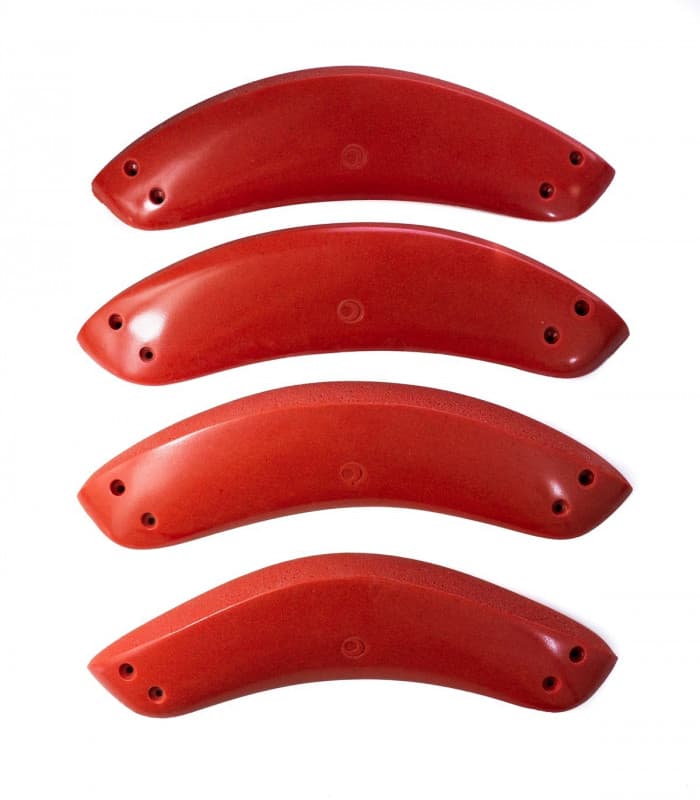 Pack of 4 climbing holds Woden size XL 2