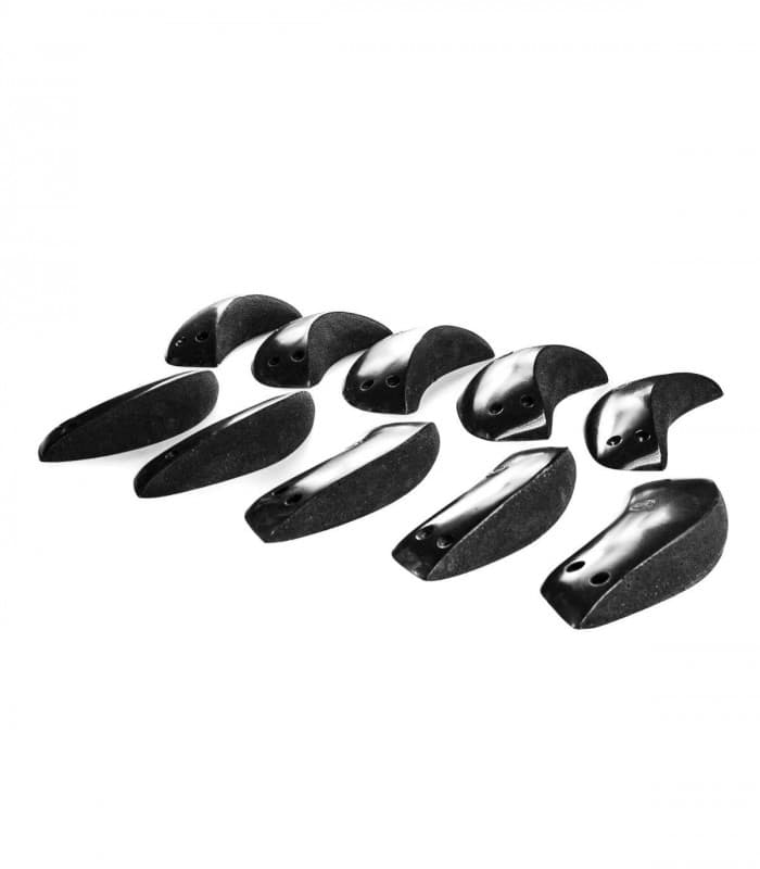 Pack of 10 climbing holds Woden size L